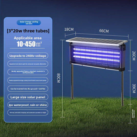 Solar Powered Outdoor Mosquito Killer Lamp Pest & Animal Control product image 6