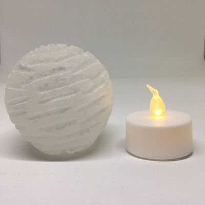 Selenite Lamp by CuartoAstral