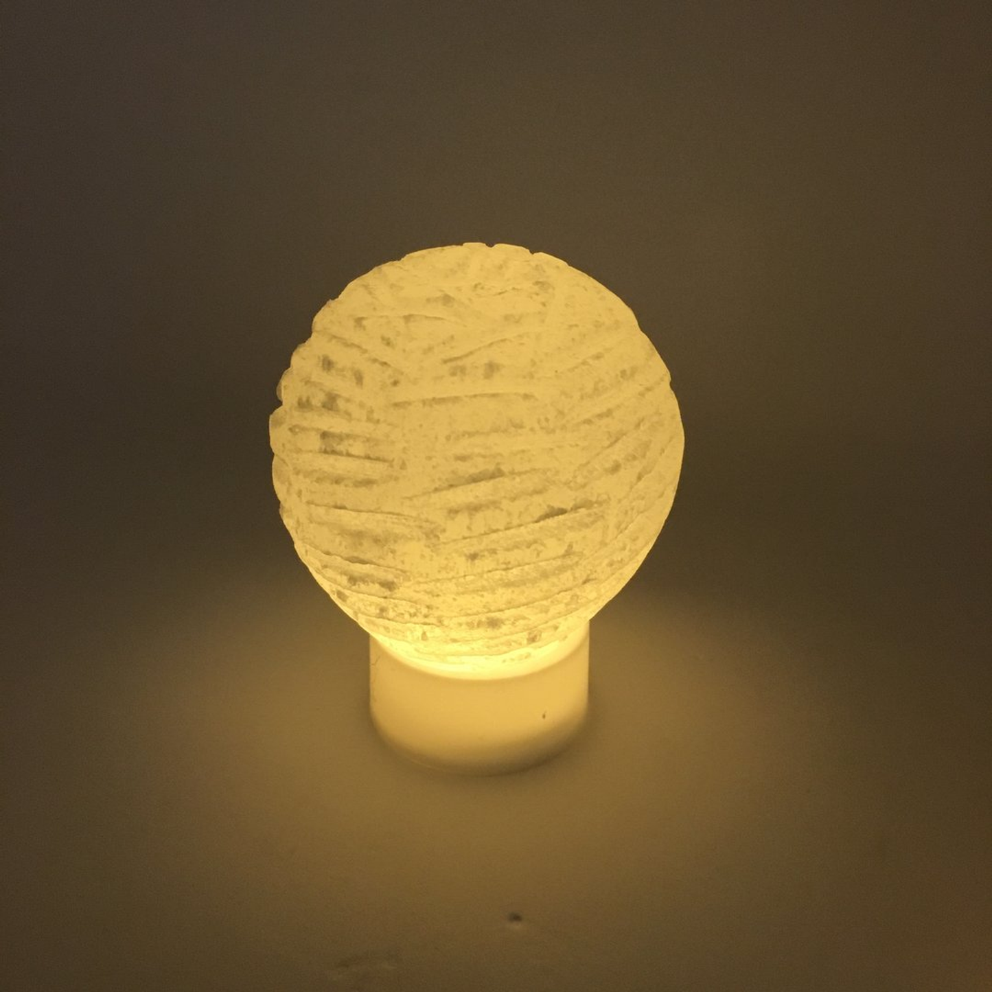 Selenite Lamp by CuartoAstral