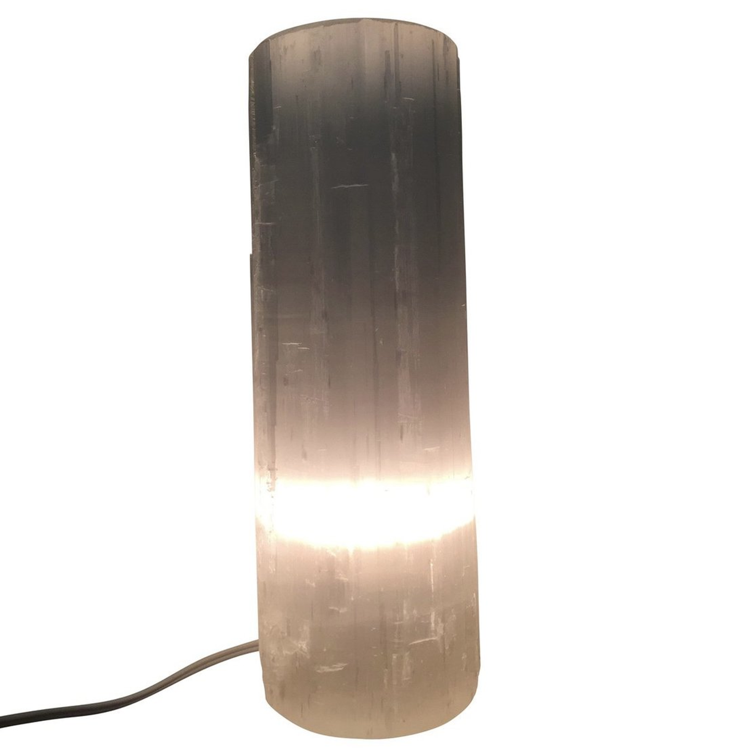 Selenite Lamp by CuartoAstral