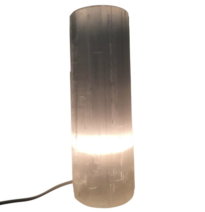 Selenite Lamp by CuartoAstral