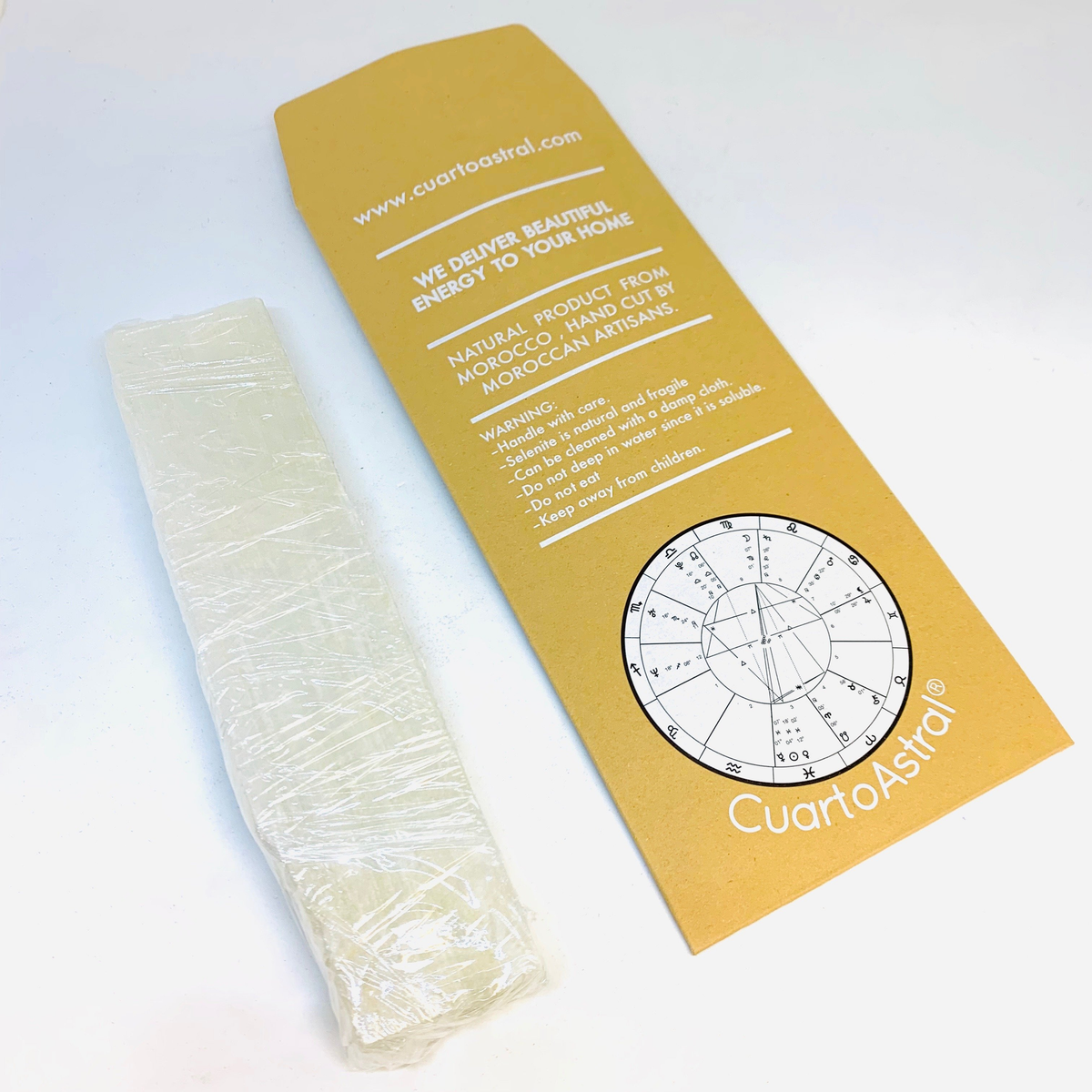 Selenite Stick by CuartoAstral
