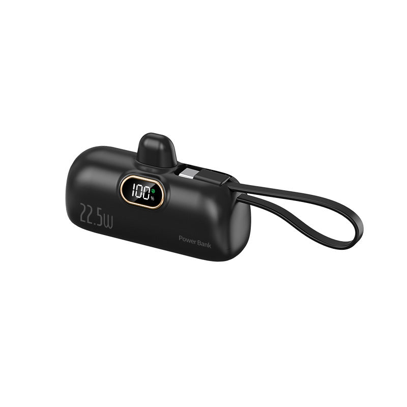 Portable Capsule Power Bank 5000mAh