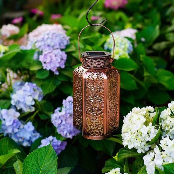Solar Hexagonal Projection Lantern Garden & Outdoor product image 3