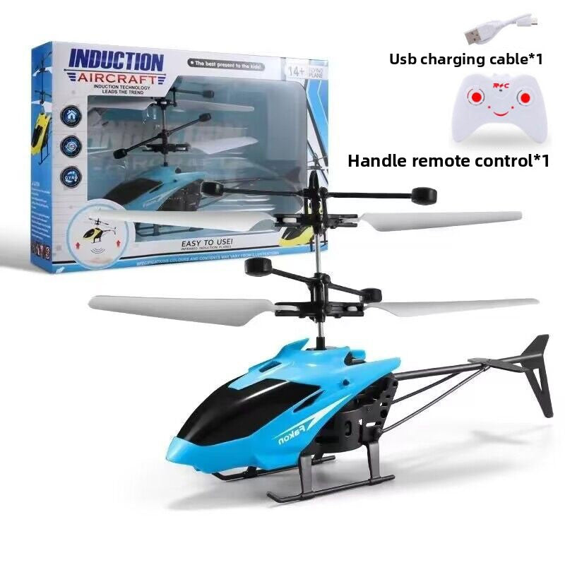 Remote Control Helicopter Drone with Sensor Technology