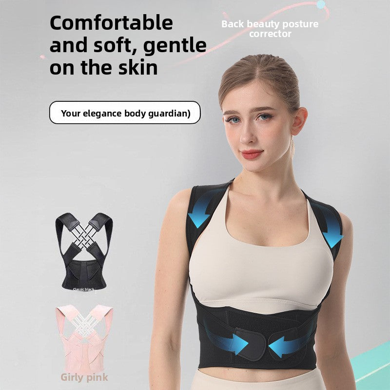 Adjustable Shoulder and Back Support Corrector