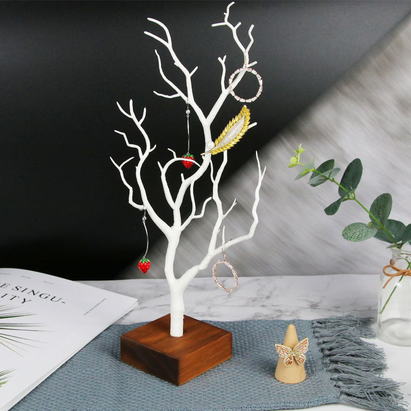 Creative Plastic Jewelry Shelf Tree