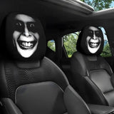 Car headrest cover