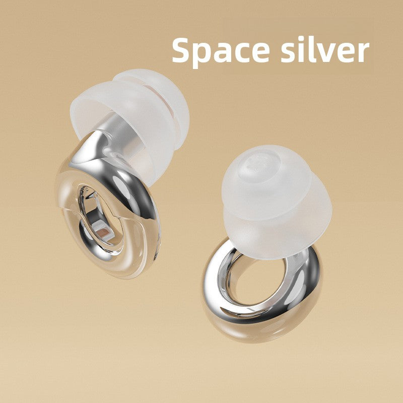Noise Reducing Silicone Earplugs for Sleep and Study