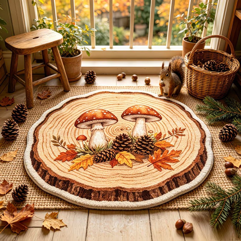Decorative Round Area Rug