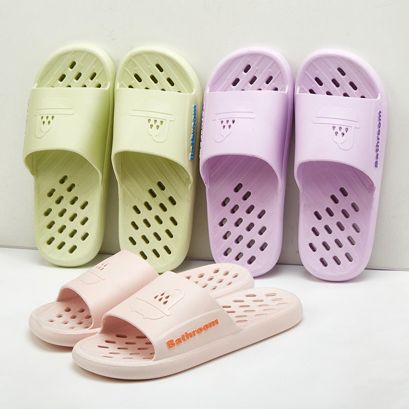 Casual PVC Bath Slippers