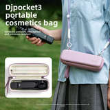 Hard-shell storage case for handheld gimbal action camera