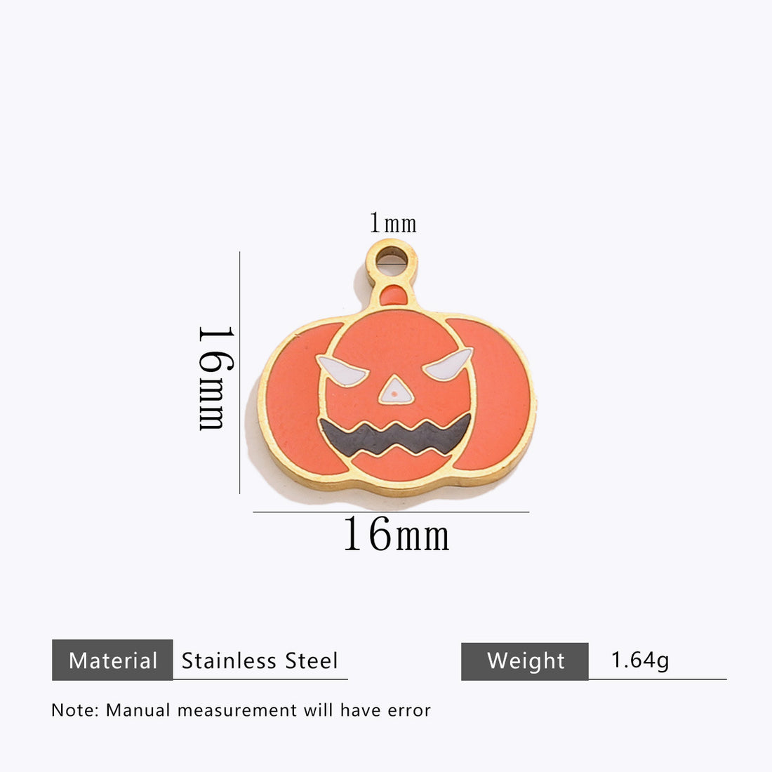 Halloween Stainless Steel Pendant
