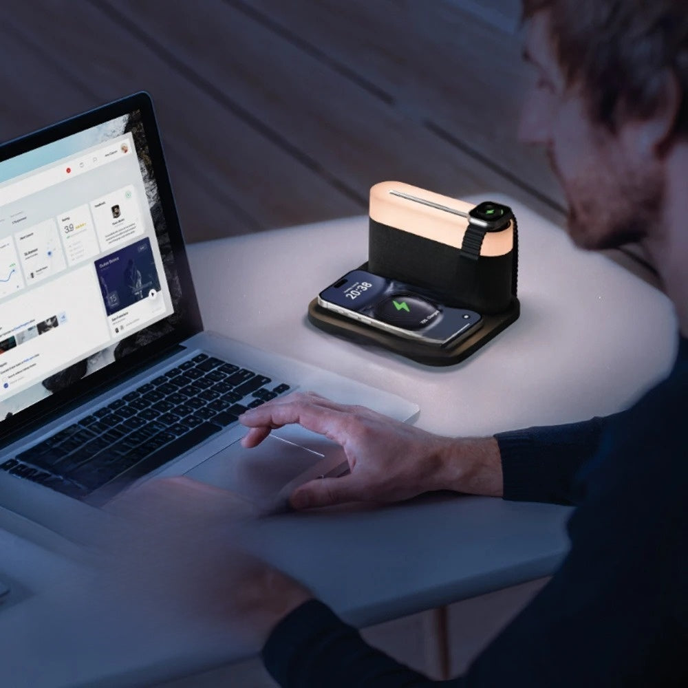 Wireless Charging Alarm Clock