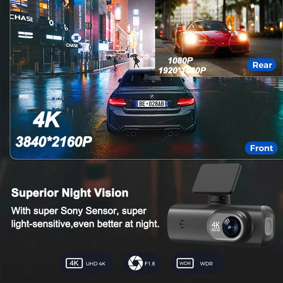 Dual-Lens Dash Cam Action Cameras product image 4