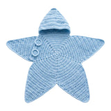 Knitted Baby Sleeping Bag Thickened Fleece Swaddle