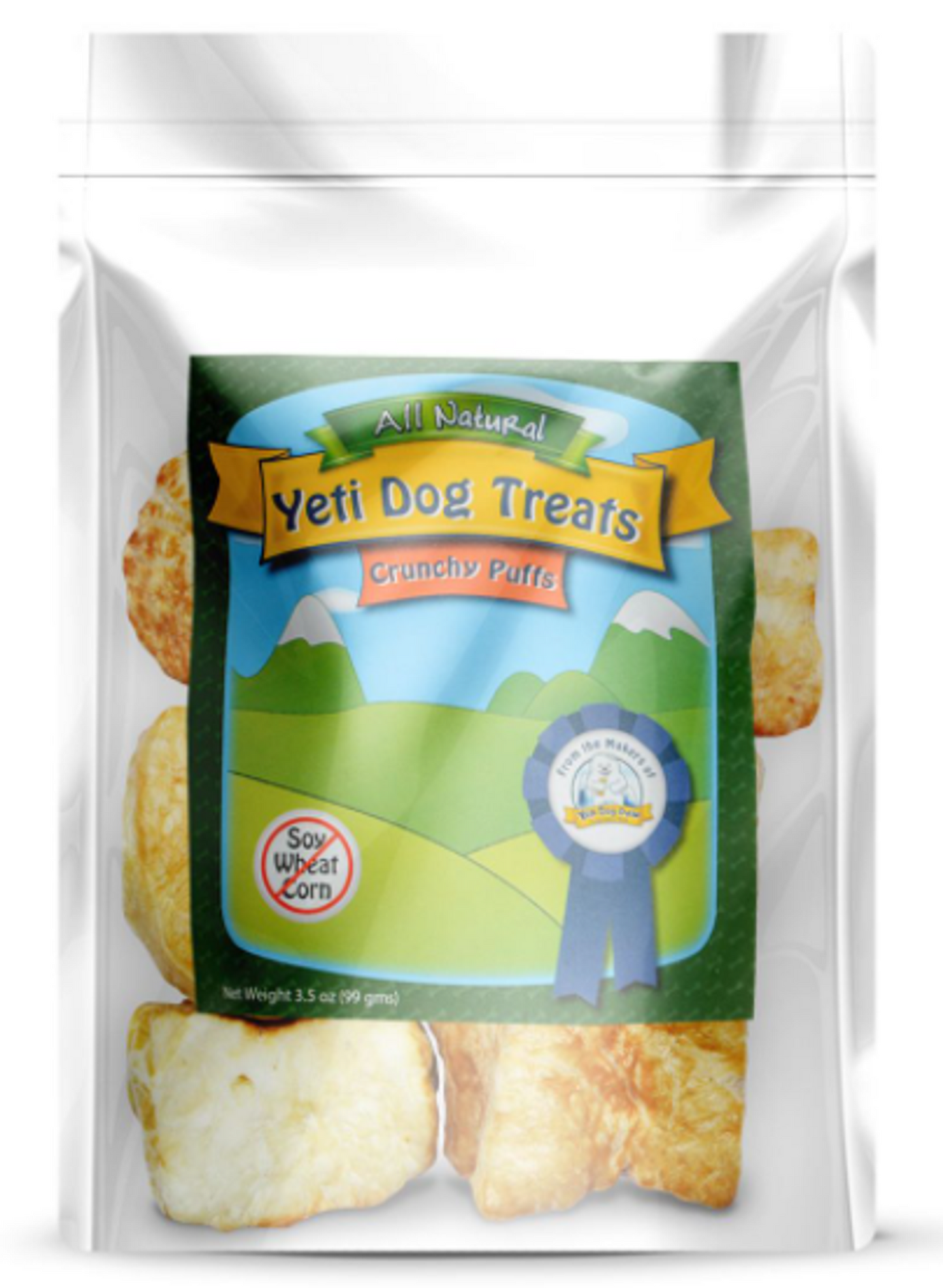 Yeti Crunchy Puffs - Puffed Yak Cheese Treats