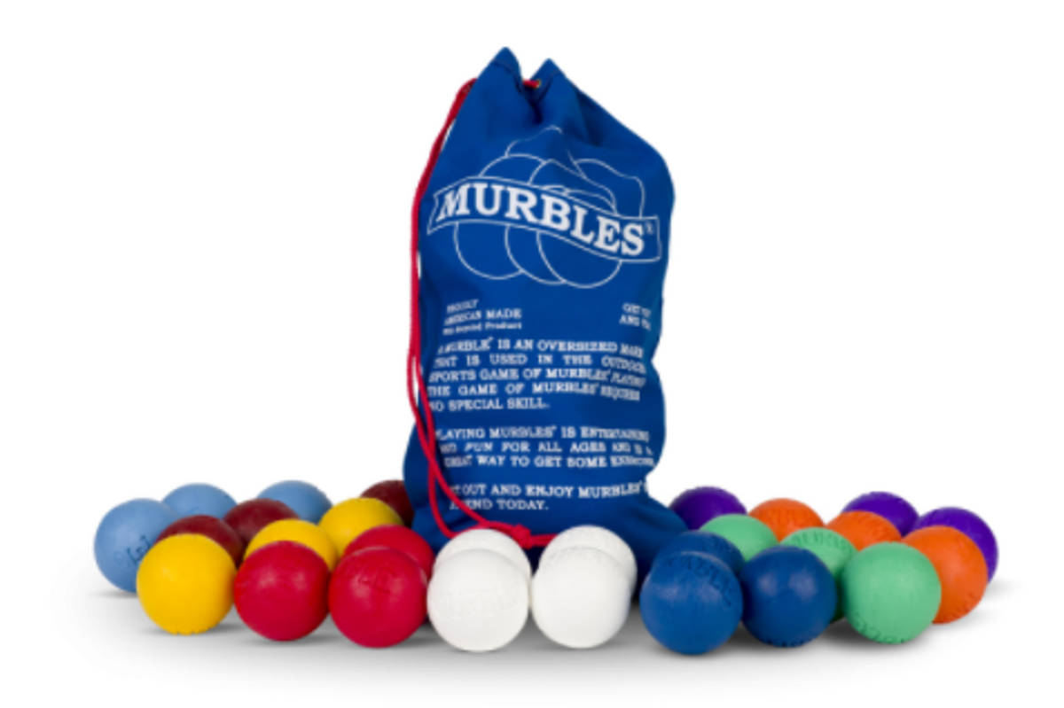 Murbles 28-Ball Tournament Lawn Game – 8 Player Set