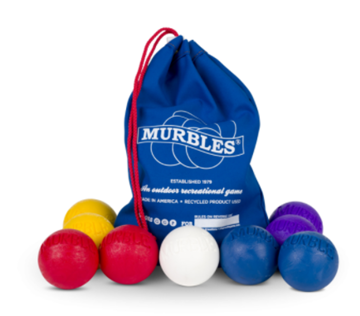 Murbles 9-Ball Activity Lawn Game – 4 Player Set