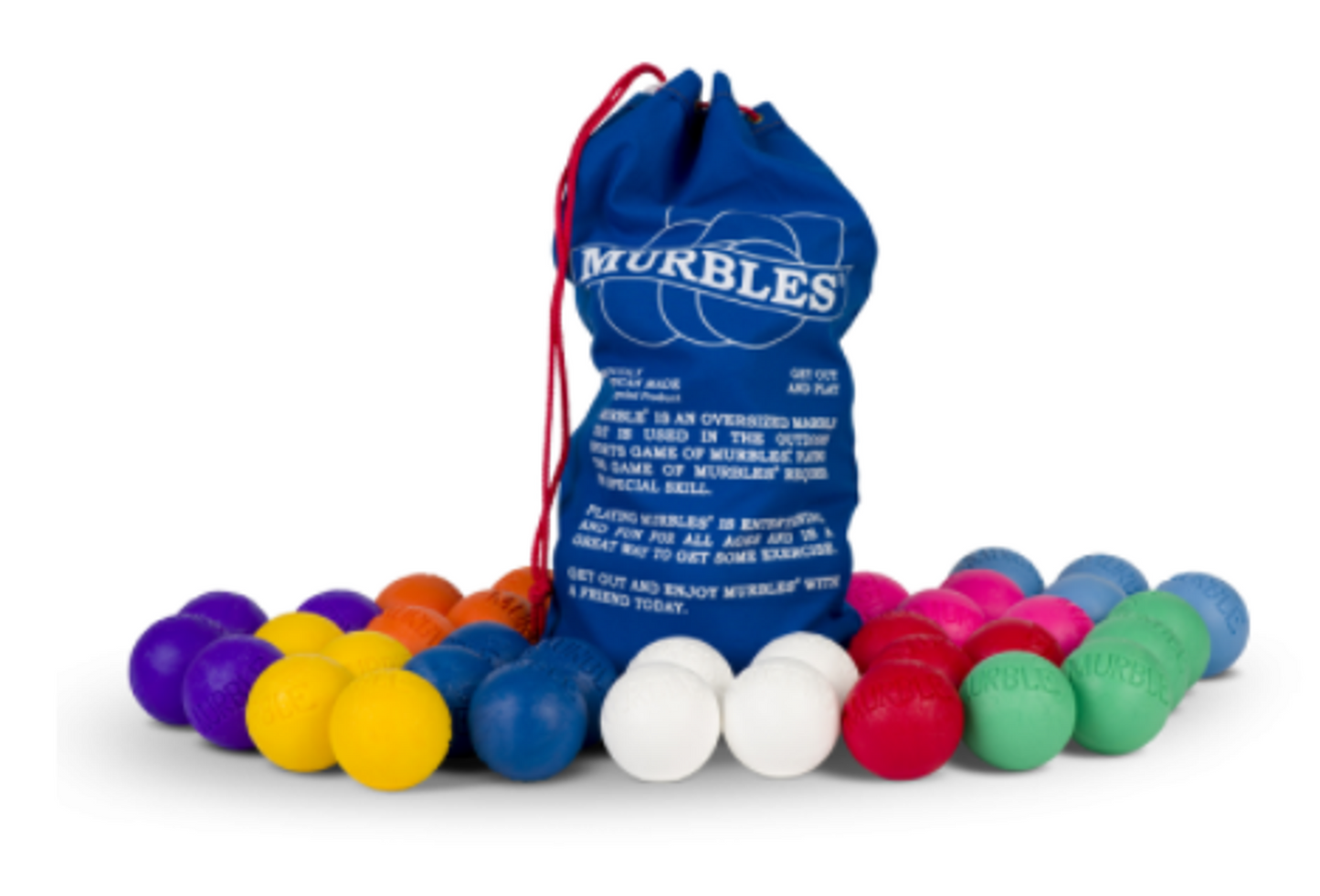 Murbles 36-Ball Activity Lawn Game – 16 Player Set