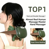 Four-Finger Neck Massager with Heat Therapy Health & Wellness product image 1