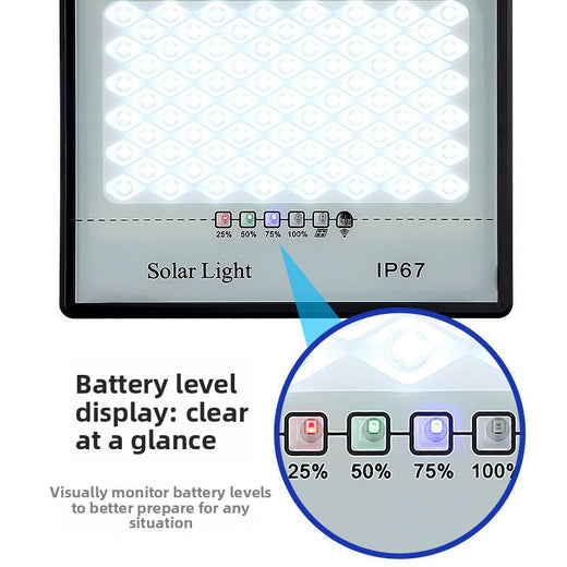 Solar flood light outdoor