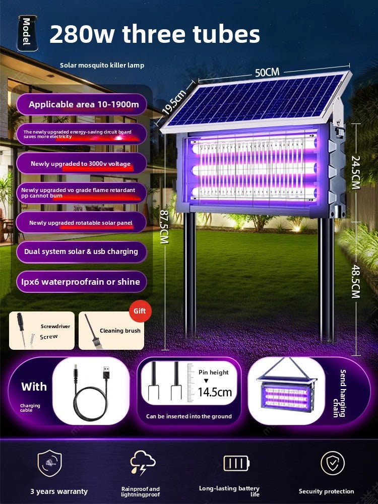 Solar Mosquito Killer Lamp