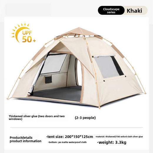 Portable Quick Open Outdoor Camping Tent