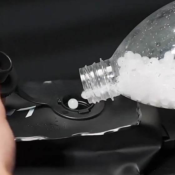 Water Bomb Launcher Backpack Kit with Quick Fill Adjustable Bottle Strap and Storage