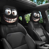 Car Printed Headrest Case Universal Funny Fun Universal Headgear