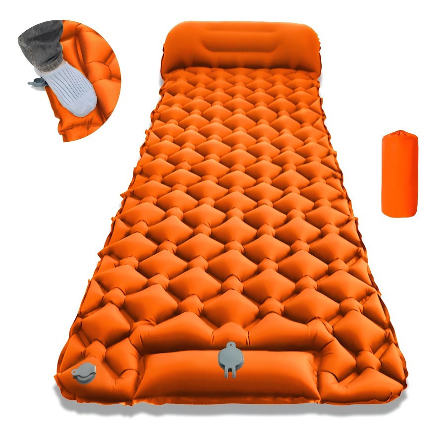 Ultralight TPU Inflatable Camping Mat with Pillow
