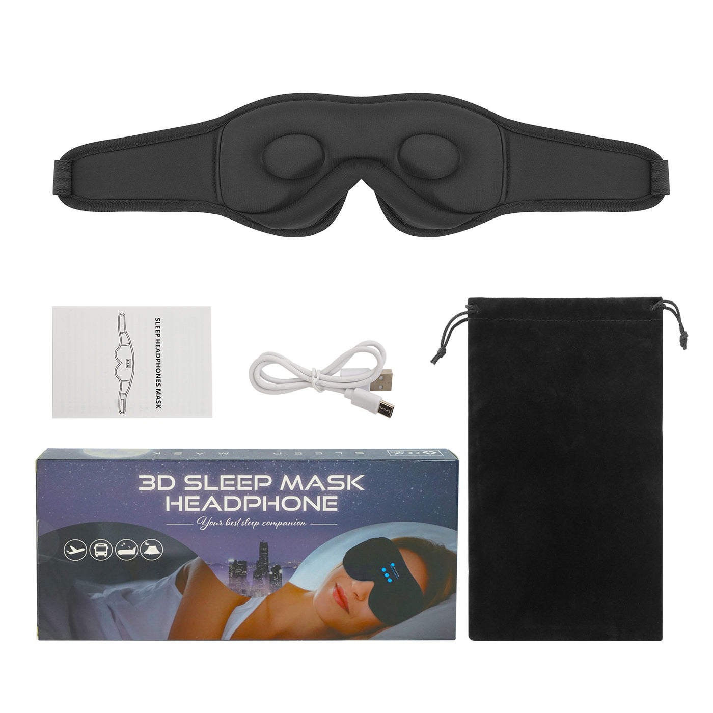 Bluetooth Sleep Eye Mask