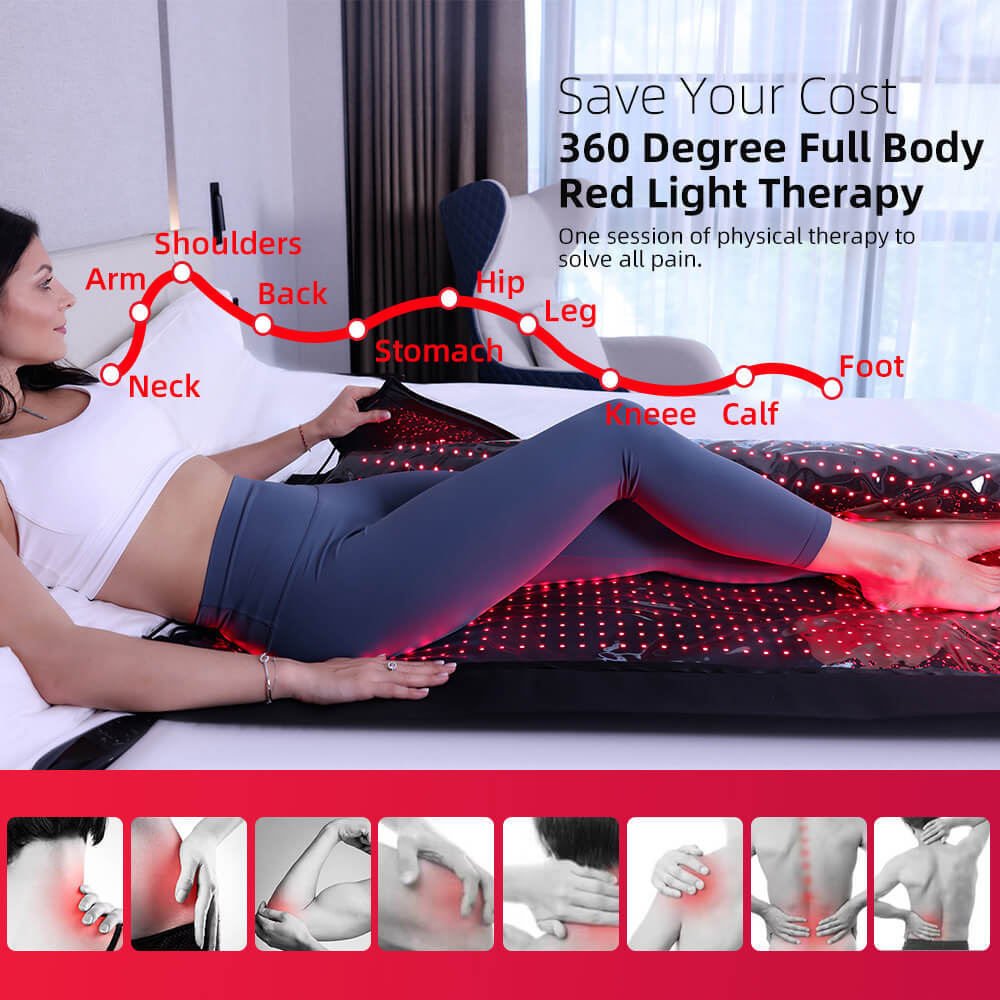 LED Red Light Therapy Sleeping Bag