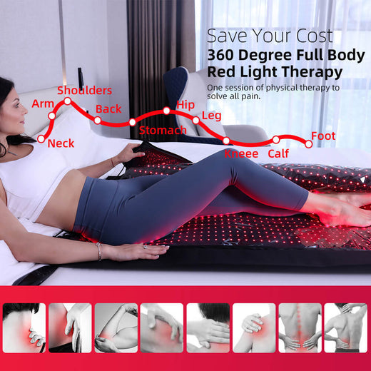 LED Red Light Therapy Sleeping Bag