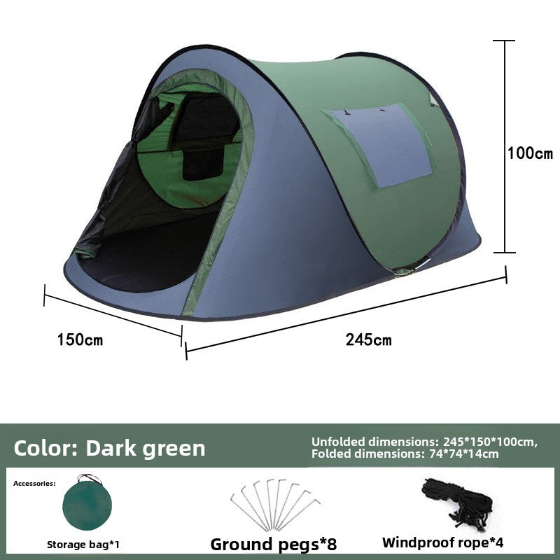 Automatic Quick Open Beach Camping Tent