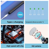 HD Wireless Visual Ear Cleaning Scoop with Light
