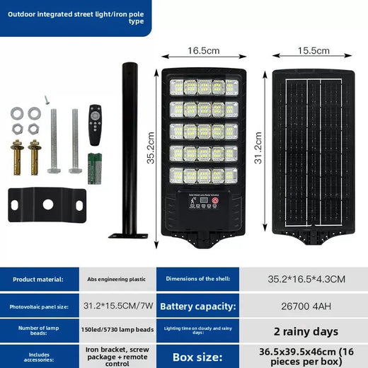 LED Solar Street Light Outdoor Waterproof Automatic