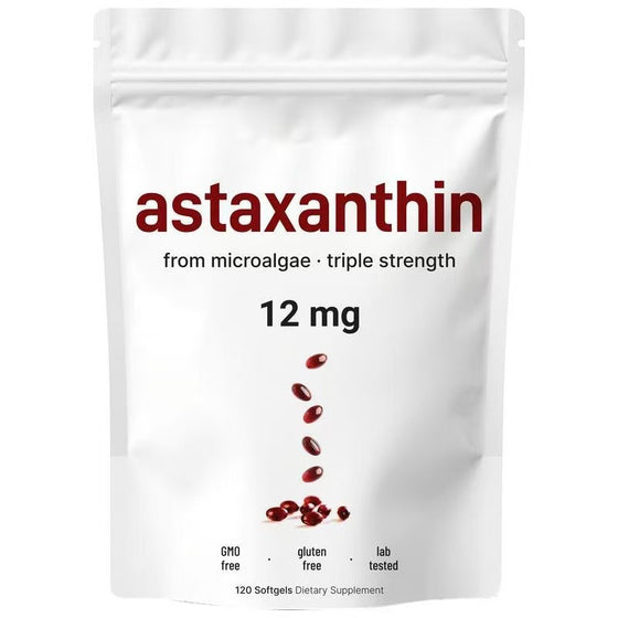 Astaxanthin Softgels 120 Capsules Adult Wellness product image 5