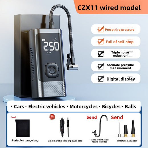 Wireless Car Tire Inflator with Digital Display image 4