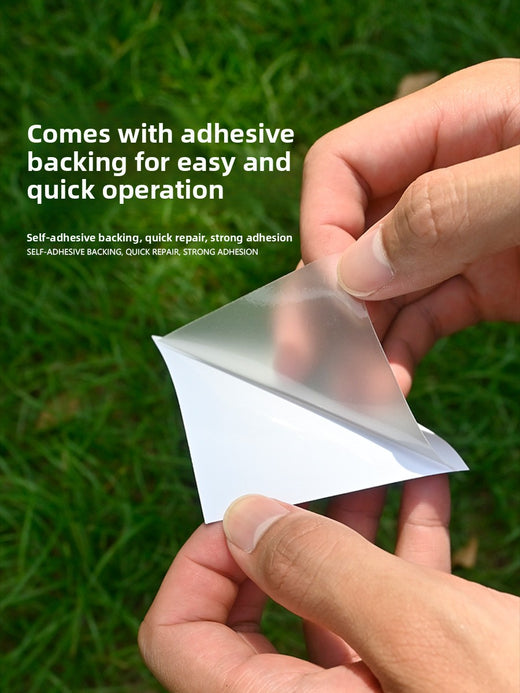Transparent TPU Repair Patches
