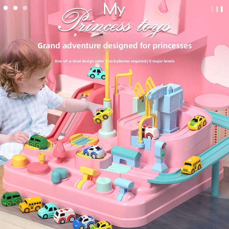 Interactive Educational Rail Car Toy