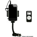 FM transmitter charger phone stand, full kit contents