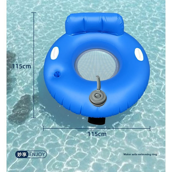 Electric Inflatable Lounge Chair Water Float product image 4