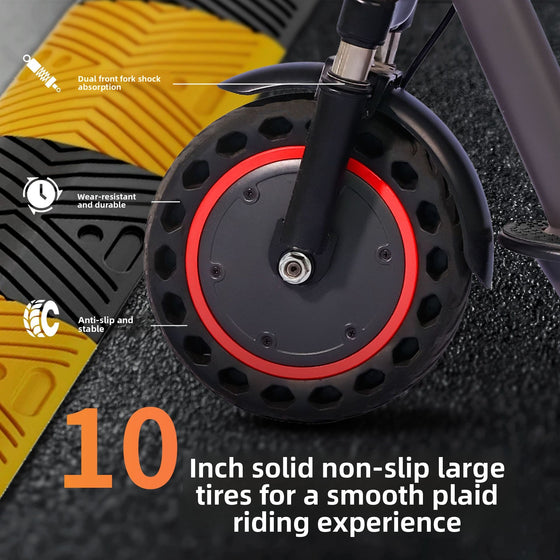 Folding Electric Scooter with Dual Shock Absorption Motorcycle Accessories product image 3