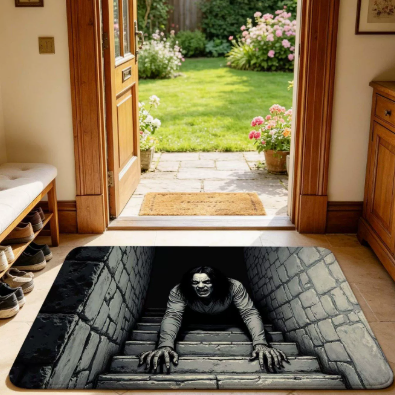 3D Visual Halloween Door Mat Decor product image 2