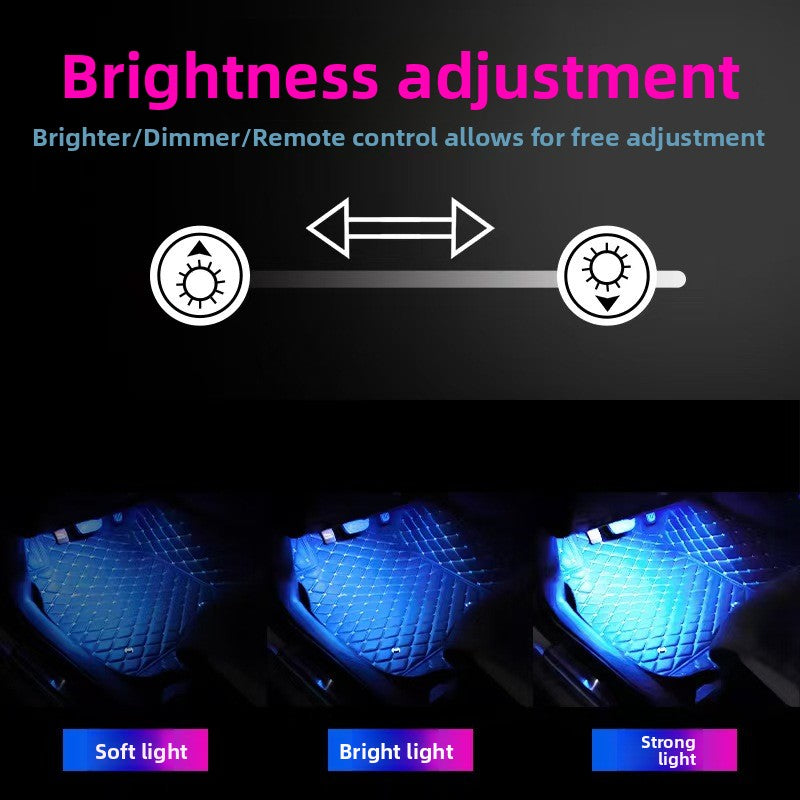 Car LED Footwell Ambient Lights