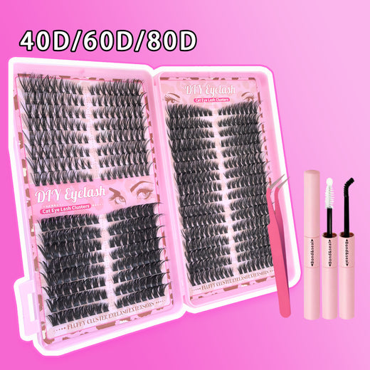 Segmented False Eyelashes Book Set