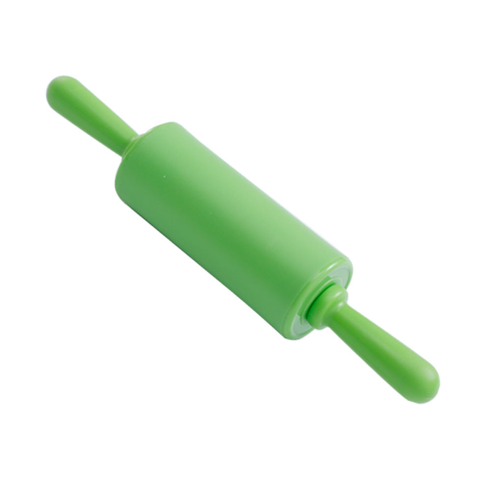 Mini Plastic Rolling Pin with PP Handle Children Baking Tool Dumpling Stick Lightweight