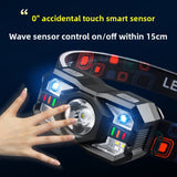 USB Rechargeable LED Headlight for Outdoor Activities