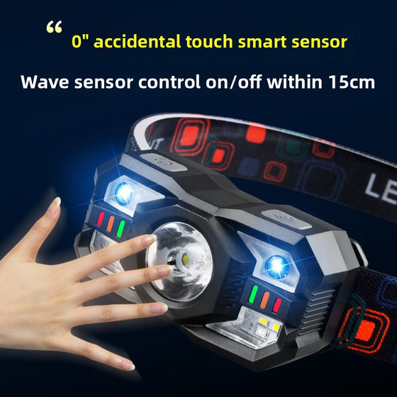 USB Rechargeable LED Headlight for Outdoor Activities Garden & Outdoor product image 3